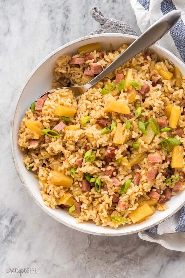 Pineapple Ham Casserole