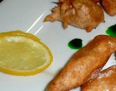 Pineapple- Plantain Fritters