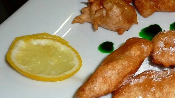 Pineapple- Plantain Fritters