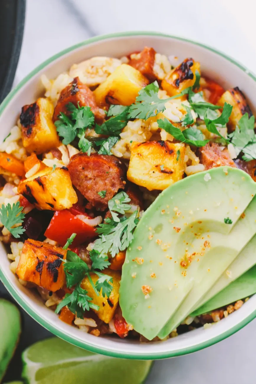 Pineapple & Sausage Fried Rice