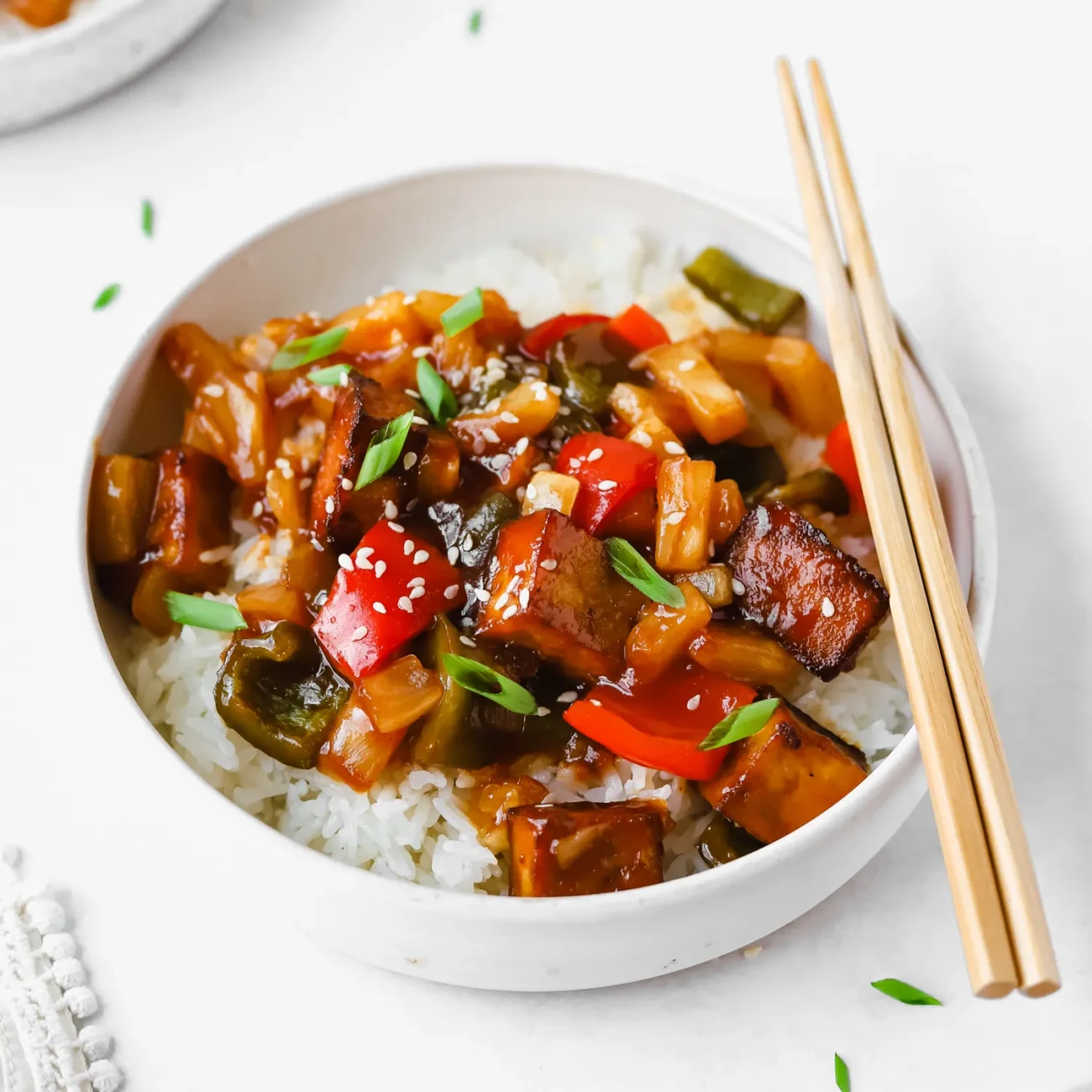 Pineapple Sweet And Sour Seitan