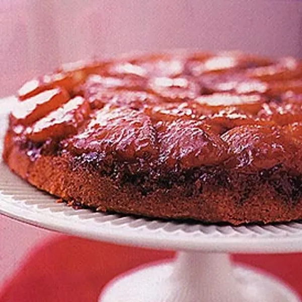 Pineapple Upside Down Cake In Iron Skillet