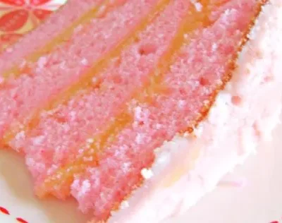 Pink Champagne Cake