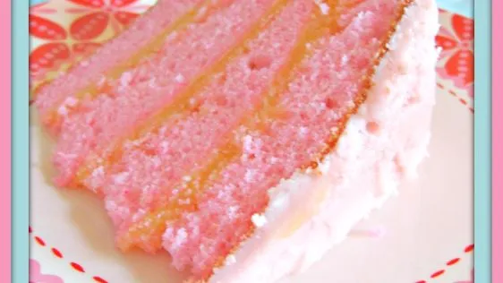 Pink Champagne Cake