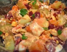 Pink Potato Salad