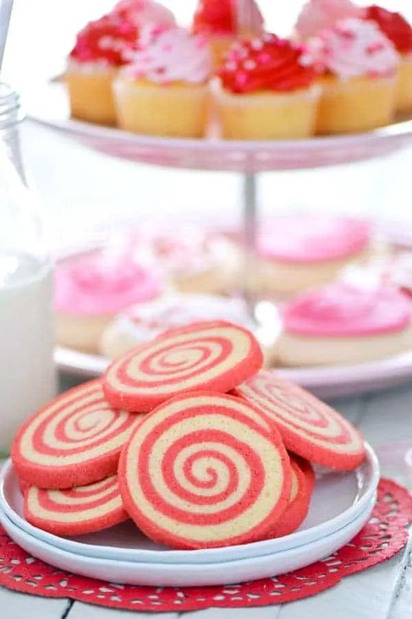 Pinwheel Cherry Biscuits