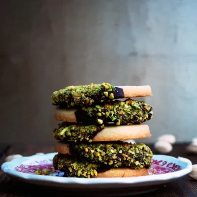 Pistachio 5 Spice Cookies