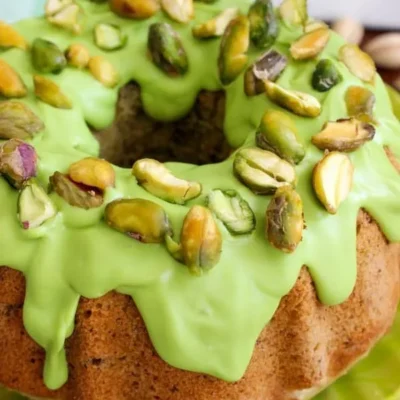 Pistachio Nut Bundt Cake