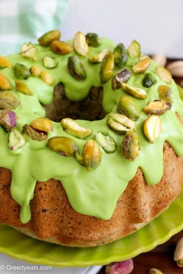 Pistachio Nut Bundt Cake