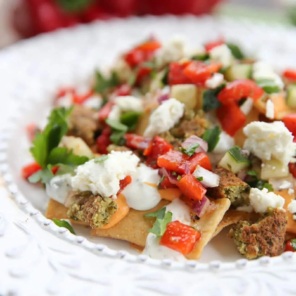 Pita Nachos