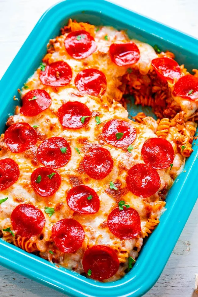 Pizza Hotdish Or Pizza Casserole