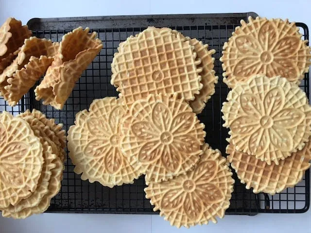 Pizzelle Cookies