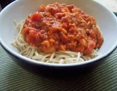 Plant-Based Bolognese Sauce: A Vegan Delight