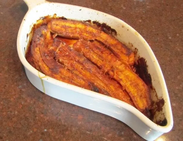 Plantain Baked In Orange Juice – Trinidad