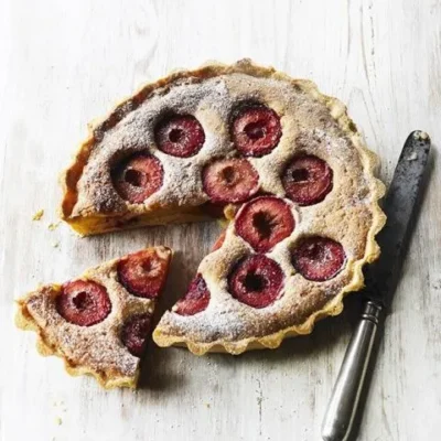 Plum And Almond Tart