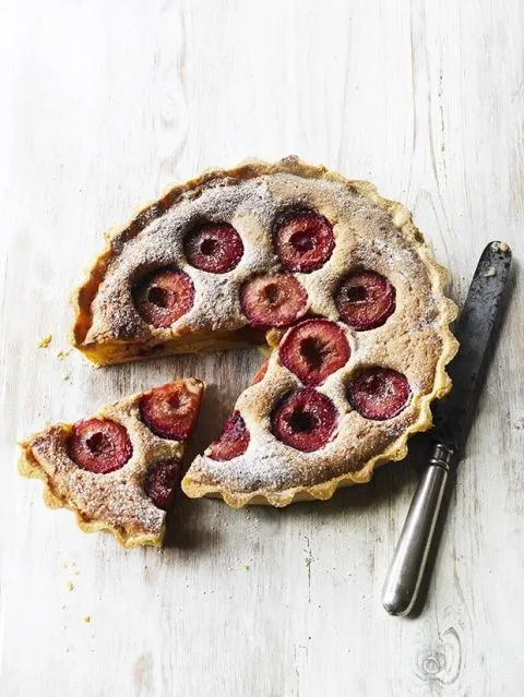 Plum And Almond Tart