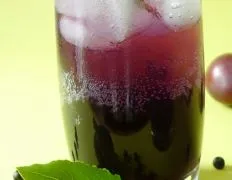 Plum-Blueberry Spritzers