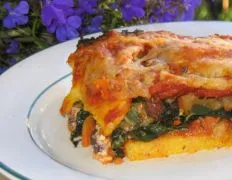 Polenta Lasagna With Feta And Kale