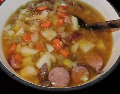 Polish Sausage Kielbasa Soup