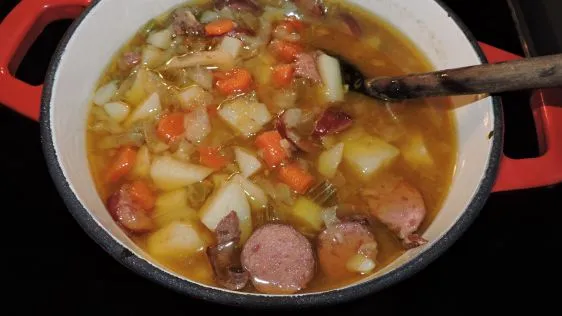 Polish Sausage Kielbasa Soup