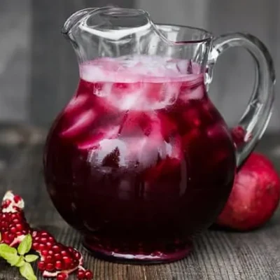 Pomegranate And Maple Punch