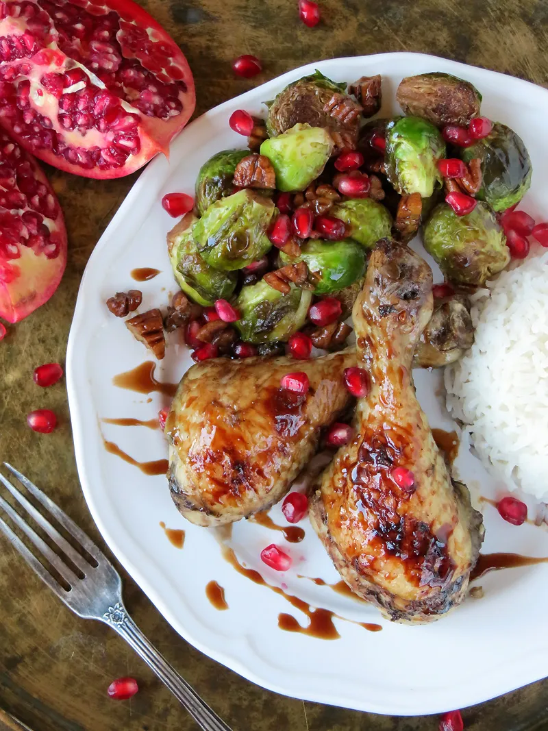 Pomegranate Chicken Drumsticks