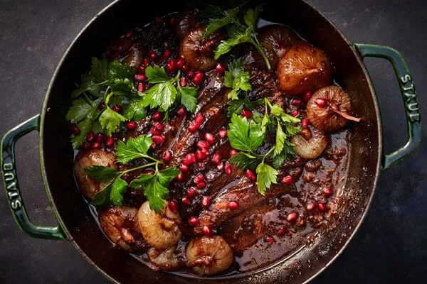 Pomegranate Cilantro Meaty Sauce Three