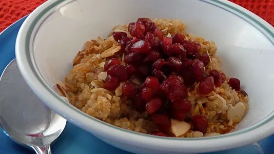 Pomegranate, Honey & Quinoa Breakfast