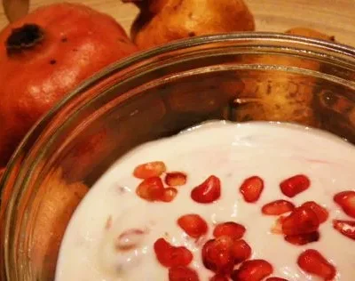 Pomegranate Raita