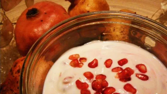 Pomegranate Raita