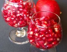 Pomegranates In Orange Flower Water