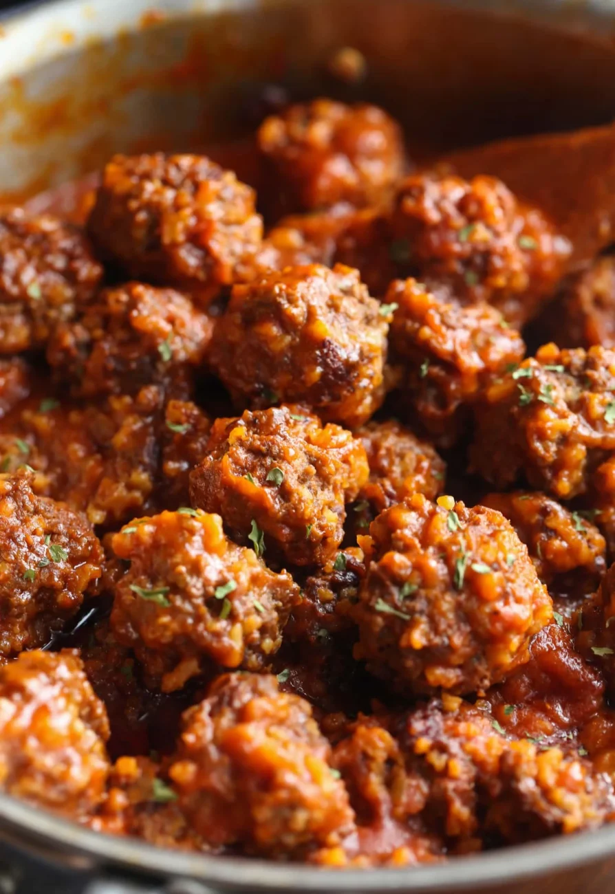 Porcupine Meatballs