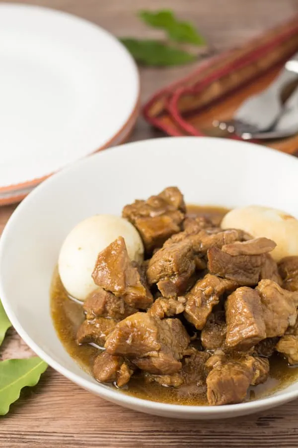 Pork And Boiled Egg Adobo