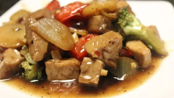 Pork And Broccoli Stir- Fry Ii