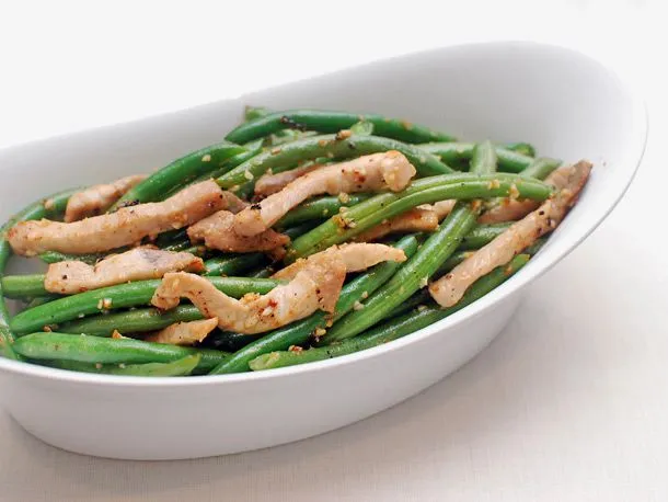 Pork And Green Bean Stir Fry