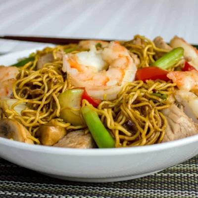 Pork And Prawn/Shrimp Stir Fry