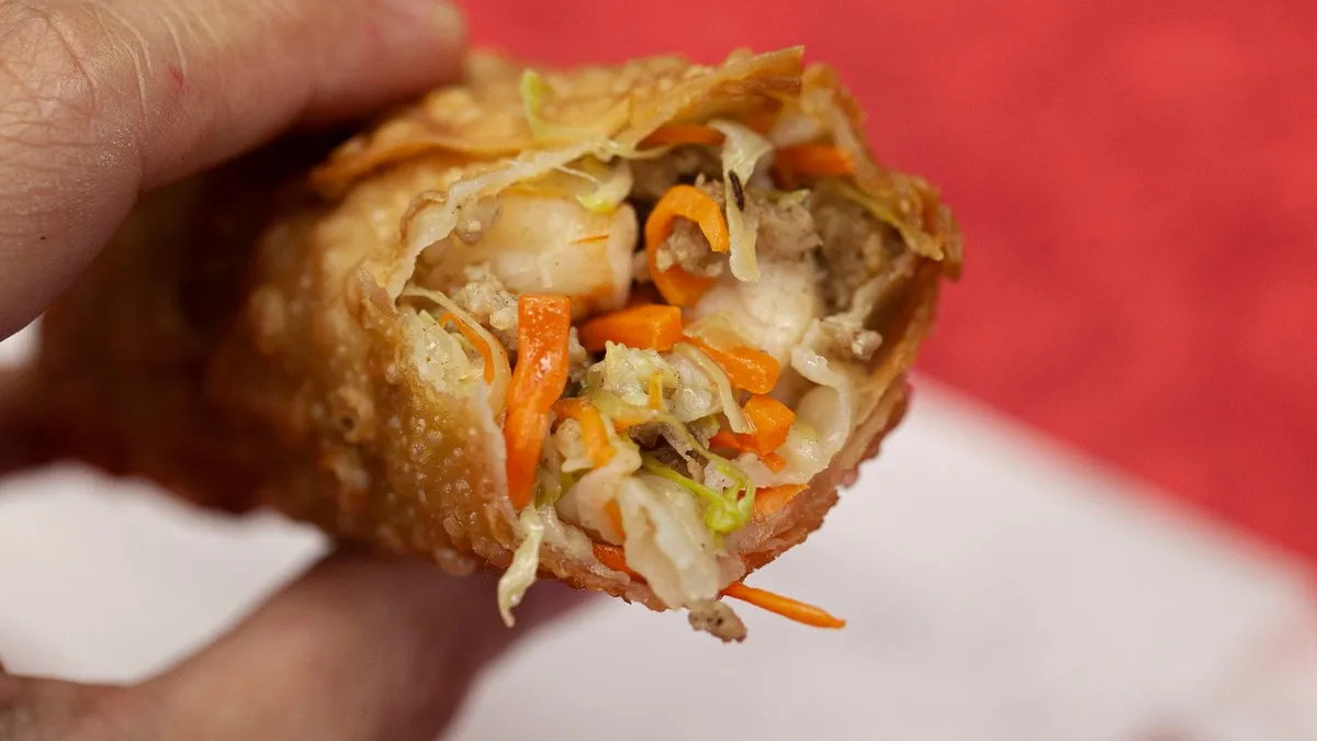 Pork And Shrimp Egg Rolls