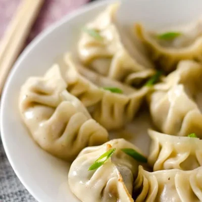 Pork And Shrimp Pot Stickers