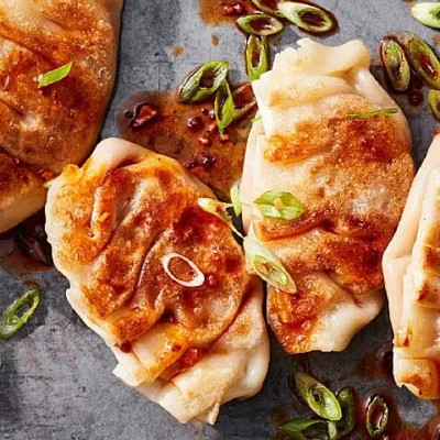 Pork And Spinach Potstickers