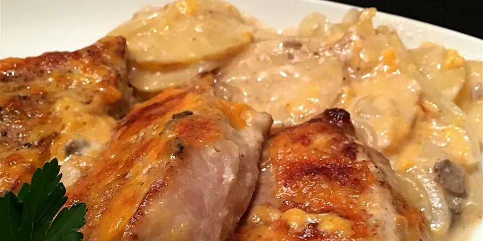 Pork Chop – Potato Casserole