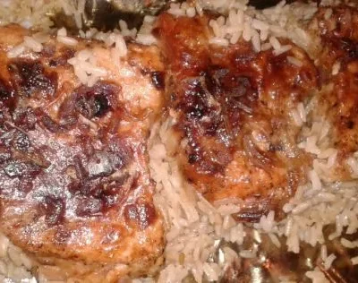 Pork Chop-Rice Casserole