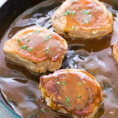 Pork Chops In Honey Mustard Sauce