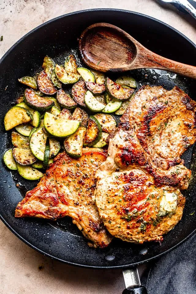 Pork Chops Low Cal & Carb