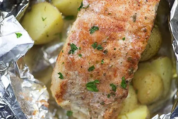 Pork Chops, Potatoes, And Onion Casserole