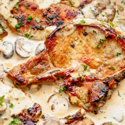 Pork Chops With Mushroom Sauce