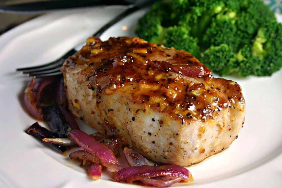 Pork Chops With Orange Mustard Sauce