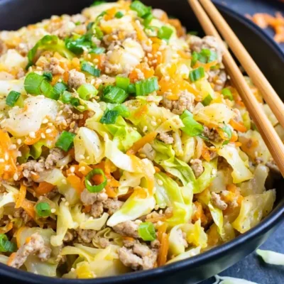 Pork Egg Roll Bowl