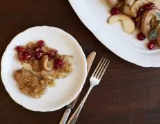 Pork Medallions With Cranberries And