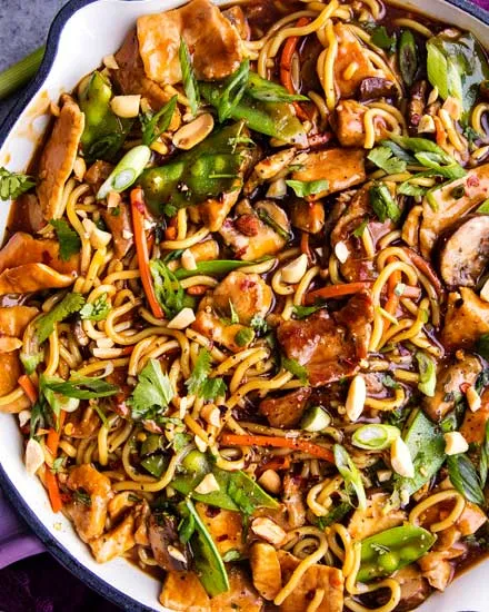 Pork Stir Fry With Hokkien Noodles