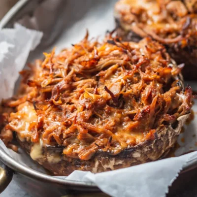 Pork Stuffed Mushrooms